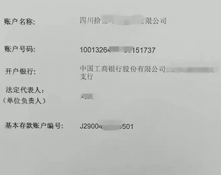 提供公司名称进行对公账户查询